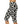 Bold Cow Print Capri Leggings - Activewear Style - Dipaliz