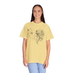 T-shirt - Dreams Comfort Tee - Woman Dandelions Style Relaxation - Dipaliz Butter / s