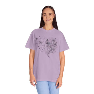 T-shirt - Dreams Comfort Tee - Woman Dandelions Style Relaxation - Dipaliz Orchid / s