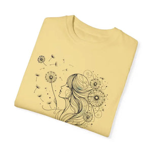T-shirt - Dreams Comfort Tee - Woman Dandelions Style Relaxation - Dipaliz