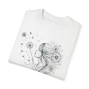 T-shirt - Dreams Comfort Tee - Woman Dandelions Style Relaxation - Dipaliz
