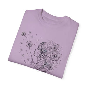 T-shirt - Dreams Comfort Tee - Woman Dandelions Style Relaxation - Dipaliz