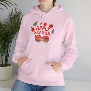 Apple Season Hoodie - Cozy Fall Harvest Celebration - Dipaliz - Hoodies