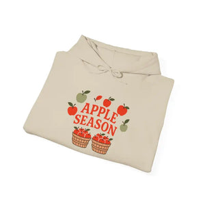 Apple Season Hoodie - Cozy Fall Harvest Celebration - Dipaliz - Hoodies