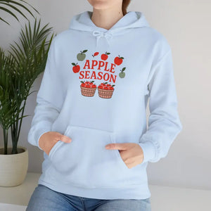 Apple Season Hoodie - Cozy Fall Harvest Celebration - Dipaliz - Hoodies