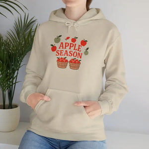 Apple Season Hoodie - Cozy Fall Harvest Celebration - Dipaliz - Hoodies