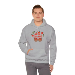 Apple Season Hoodie - Cozy Fall Harvest Celebration - Dipaliz - Hoodies