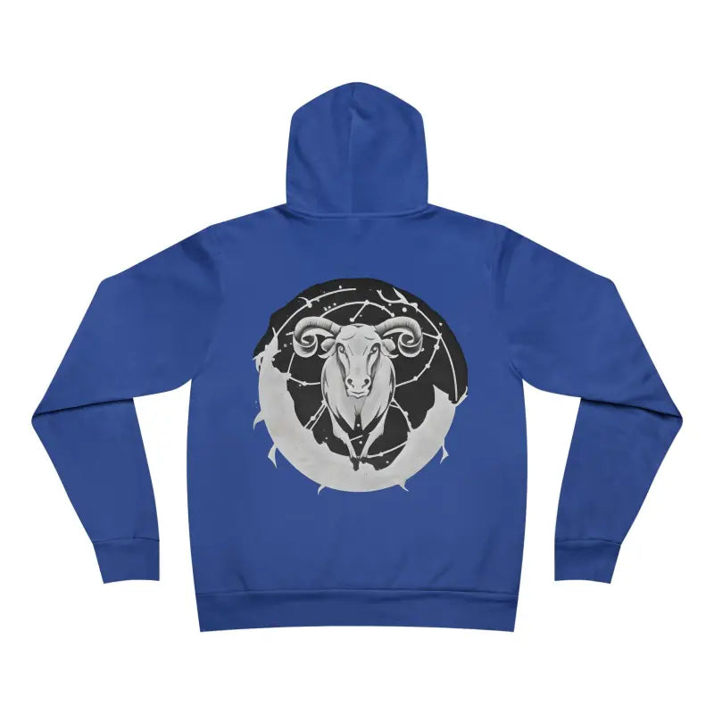 Aries Zodiac Unisex Sponge Fleece Pullover Hoodie - Comfort & Style