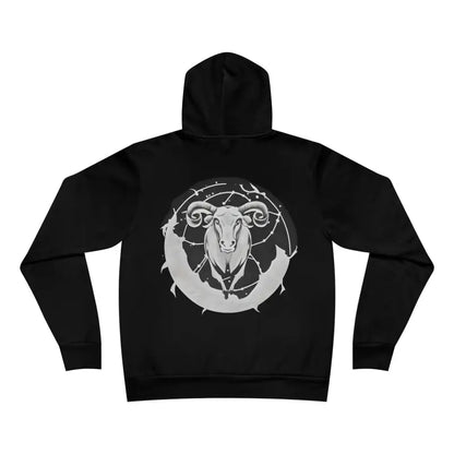 Aries Zodiac Unisex Sponge Fleece Pullover Hoodie - Comfort & Style