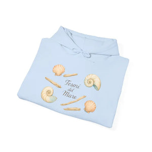 Beach Vibes Hooded Sweatshirt - Cozy Oceanside Comfort - Dipaliz - Hoodies