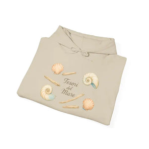 Beach Vibes Hooded Sweatshirt - Cozy Oceanside Comfort - Dipaliz - Hoodies