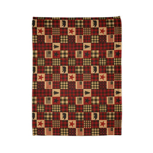 Cozy Cabin Throw Polyester Blanket Ultimate Warmth - Dipaliz - Blankets