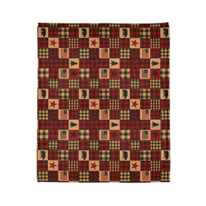 Cozy Cabin Throw Polyester Blanket Ultimate Warmth - Dipaliz - Blankets