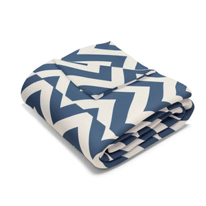 Chevron Arctic Fleece – Cozy Nights Throw - Dipaliz - Blankets