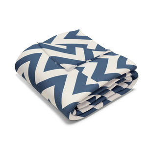 Chevron Arctic Fleece – Cozy Nights Throw - Dipaliz - Blankets