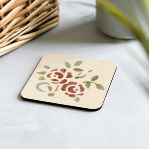 Heat Resistant Cork Back Coasters - no More Ring Stains - Dipaliz