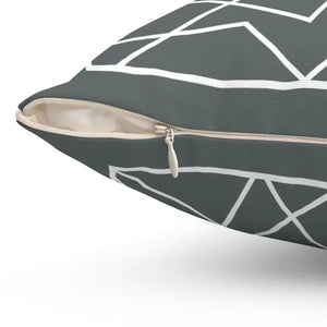 Polyester Square Pillow - Modern Elegant Throw - Dipaliz - Pillows