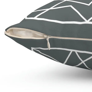 Polyester Square Pillow - Modern Elegant Throw - Dipaliz - Pillows