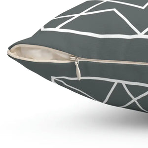 Polyester Square Pillow - Modern Elegant Throw - Dipaliz - Pillows