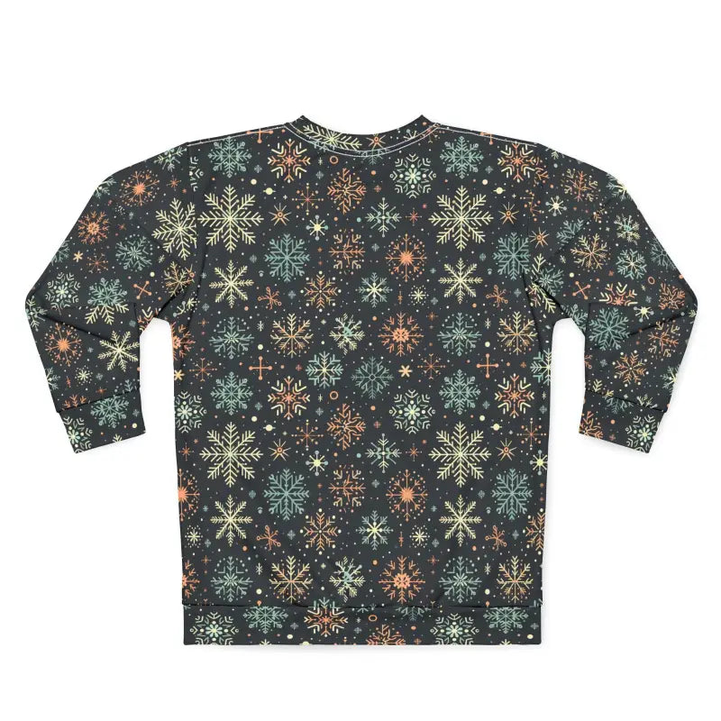 Dazzle this Holiday with Christmas Snowflakes Unisex Sweatshirt