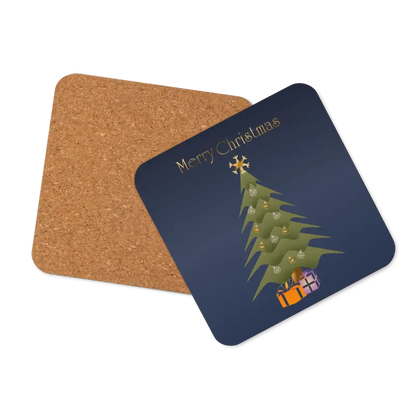 Elevate your Holiday Decor with Heat-resistant Tree Coasters - Kitchen and Dining