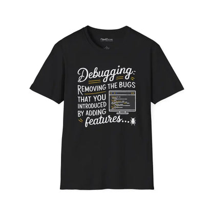 Cozy Coding Comfort: The Sustainable Debugging Tee - T-shirt