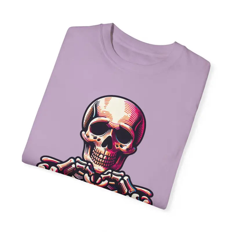 Stay Cozy with the Skeleton Heart Tee! - T-shirt