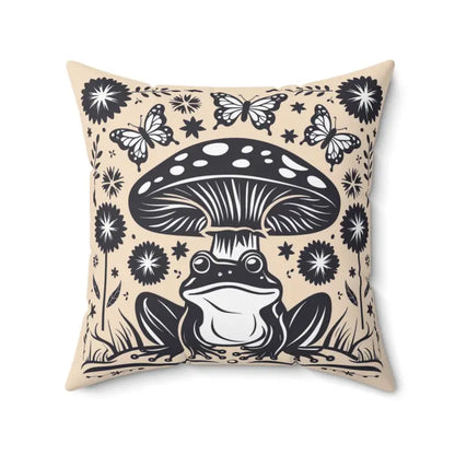 Snuggle Up with Stylish Frog Mushroom Pillows for Cozy Cottage Vibes - Home Decor