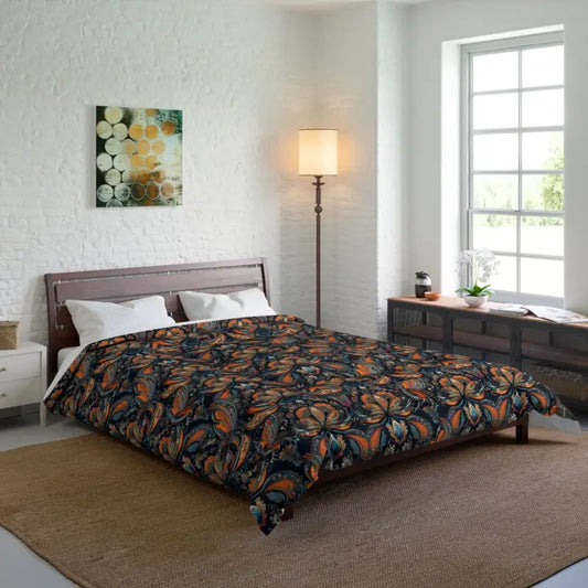 Snuggle in Style with our Eco-friendly Paisley Comforter - 88’’ × Home Decor