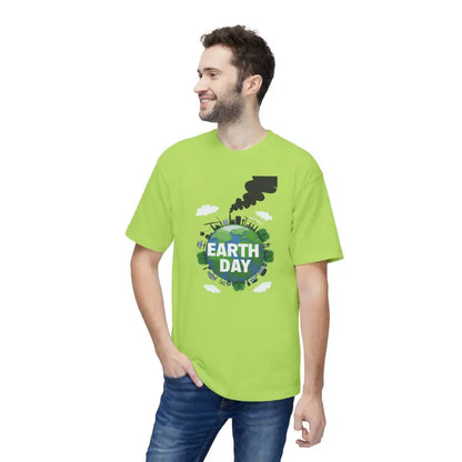 Celebrate Earth Day in Style with our Soft Cotton Tee - Lime Green / s T-shirt