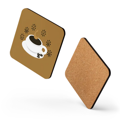 Elevate your Space with Cozy Heat Resistant Cork Coasters - Kitchen and Dining