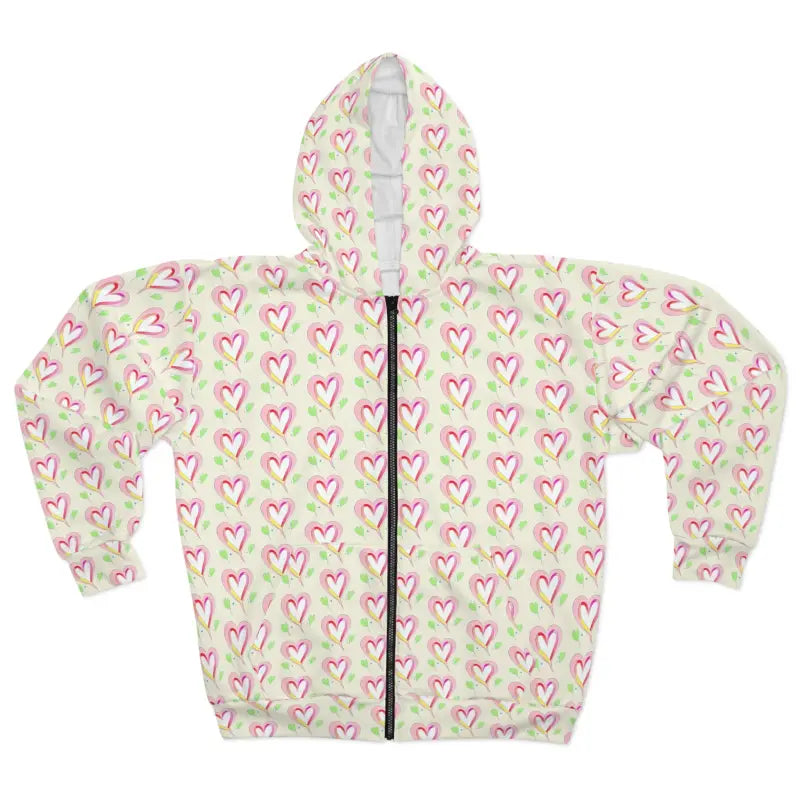 Stay Cozy & Stylish with our Unisex Zip Hoodie - Xs All Over Prints