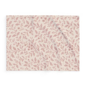 Floral Fleece Blanket - Cozy Arctic Design - Dipaliz - Blankets