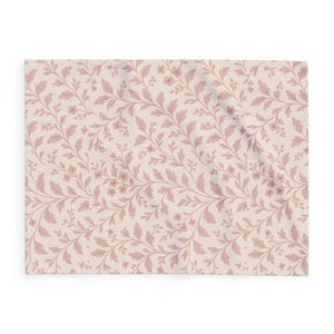 Floral Fleece Blanket – Cozy Arctic Design - Dipaliz - Blankets