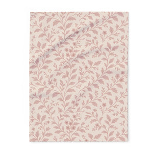 Floral Fleece Blanket – Cozy Arctic Design - Dipaliz - Blankets
