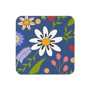 Floral Coaster - Hardboard Mdf Statement Decor - Dipaliz - Coasters