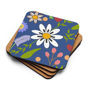 Floral Coaster - Hardboard Mdf Statement Decor - Dipaliz - Coasters