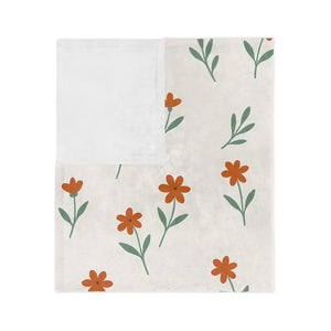 Cozy Floral Microfiber Blanket - Plush Comfort Warmth - Dipaliz - Blankets