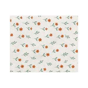 Cozy Floral Microfiber Blanket - Plush Comfort Warmth - Dipaliz - Blankets
