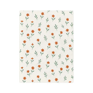 Cozy Floral Microfiber Blanket - Plush Comfort Warmth - Dipaliz - Blankets