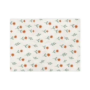 Cozy Floral Microfiber Blanket - Plush Comfort Warmth - Dipaliz - Blankets