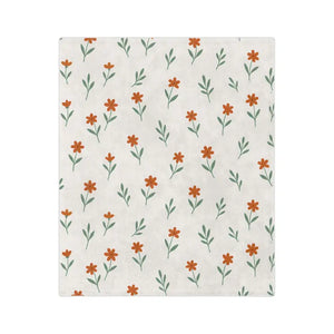 Cozy Floral Microfiber Blanket - Plush Comfort Warmth - Dipaliz - 60’’ × 50’’ - Blankets