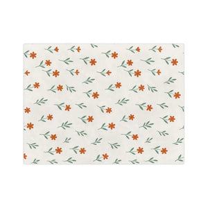 Cozy Floral Microfiber Blanket - Plush Comfort Warmth - Dipaliz - Blankets