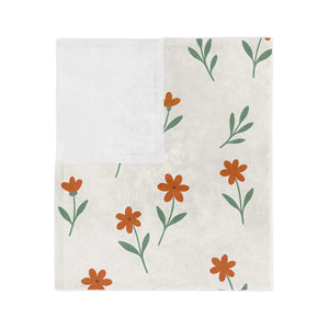 Cozy Floral Microfiber – Plush Comfort Blanket - Dipaliz - Blankets