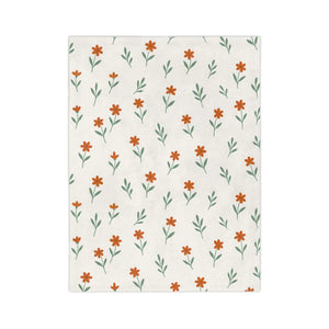 Cozy Floral Microfiber – Plush Comfort Blanket - Dipaliz - Blankets