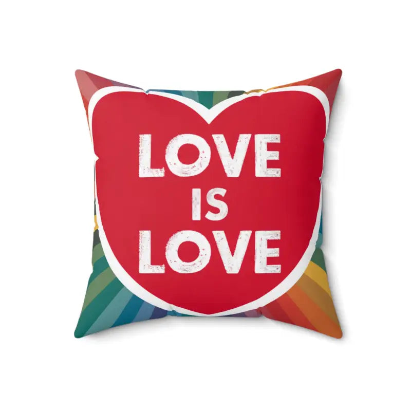 Brighten your Space with Vibrant Gay Pride Throw Pillows - 18’’ × Home Decor