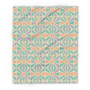 Arctic Fleece Blanket – Cozy Geometric Throw - Dipaliz - Blankets