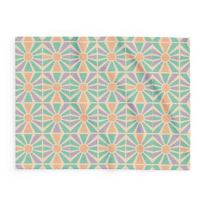 Arctic Fleece Blanket – Cozy Geometric Throw - Dipaliz - Blankets