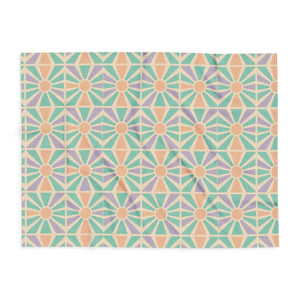 Arctic Fleece Blanket – Cozy Geometric Throw - Dipaliz - Blankets