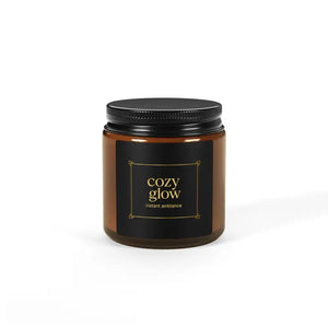 Cozy Glow Scented Soy Candle Warm Vanilla Cinnamon - Dipaliz - Candles